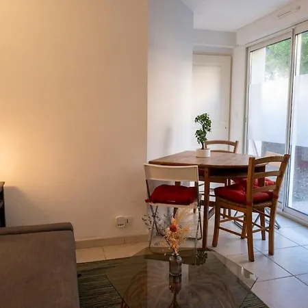 Avec Terrasse Proche Metro, Stadium,4 Pers شقة تولوز