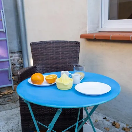 Avec Terrasse Proche Metro, Stadium,4 Pers شقة *