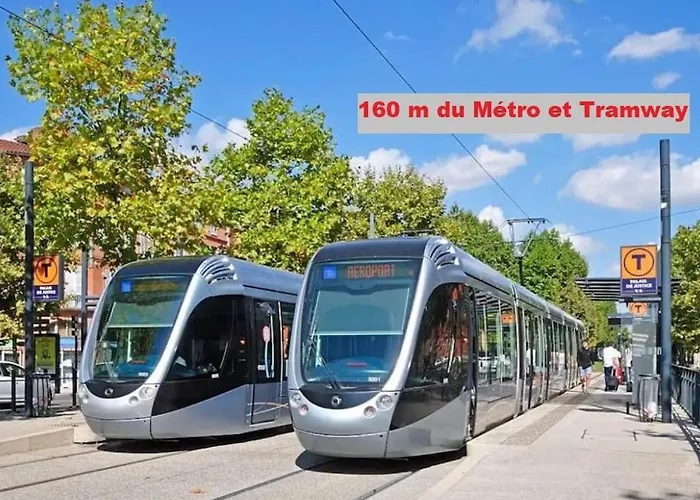 Climatise Avec La Terrasse, Deux Pas Du Metro, Stadium, * Toulouse